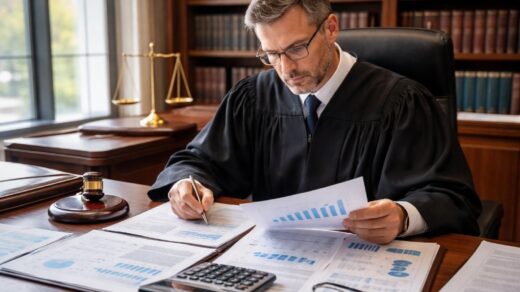 exemple détaillé de calcul d'une prestation compensatoire destiné aux juges pour mieux comprendre les critères et méthodes d'évaluation.