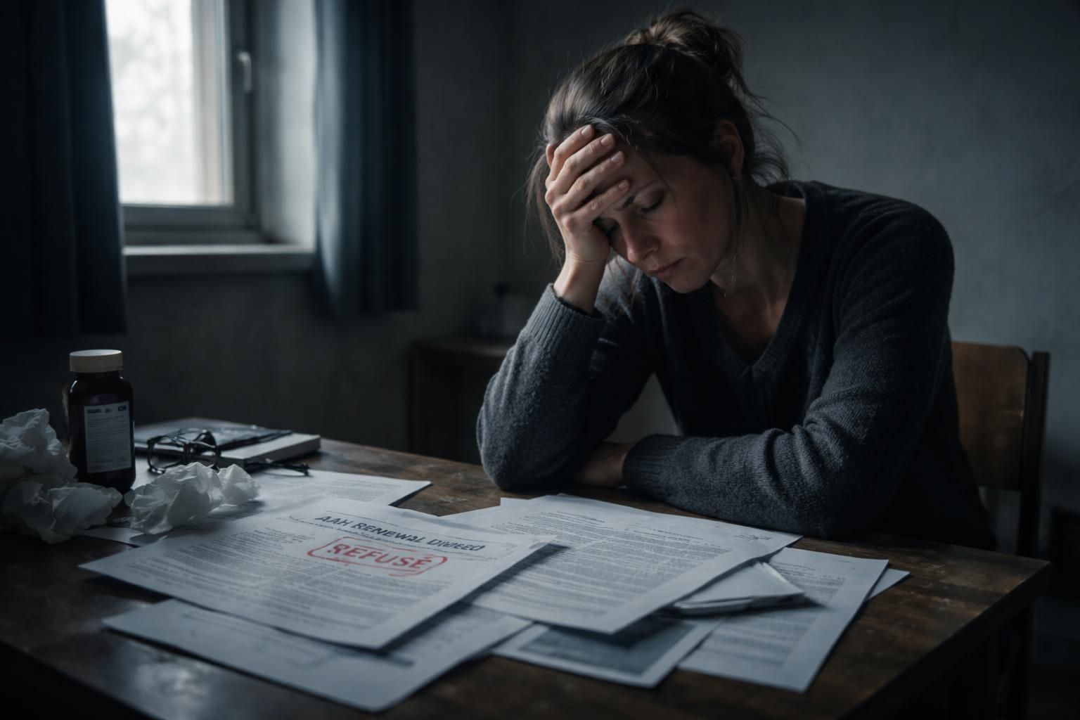 Renouvellement AAH refusé : impact sur la santé mentale des demandeurs