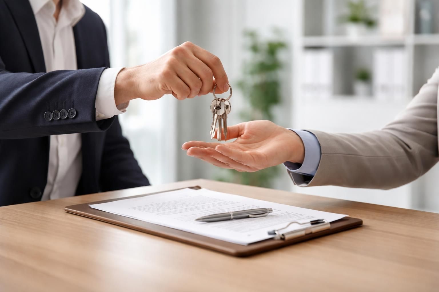 Modèle de lettre pour remise de clés avec signature en décharge